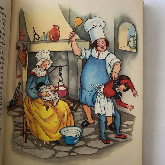 Kuhn-Klapschy Grimms Märchen Illustrated Childrens Book The Brothers Grimm - Picture 6 of 6